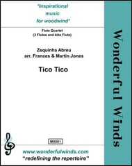 Tico Tico Flute Quartet cover Thumbnail